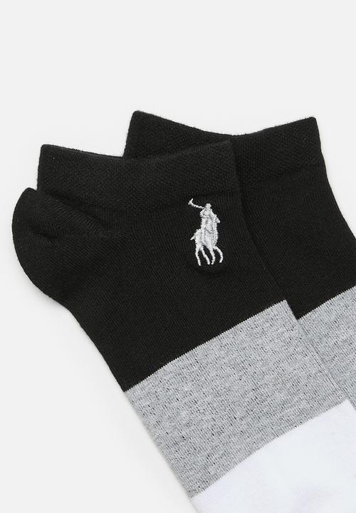 POLO - Colourblock Sport Sock - Black