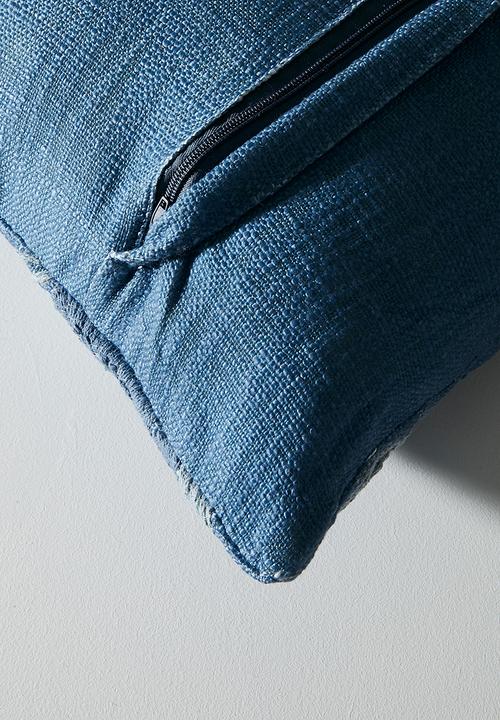 Sixth Floor - Brielle Embroidered Scatter - Sky
