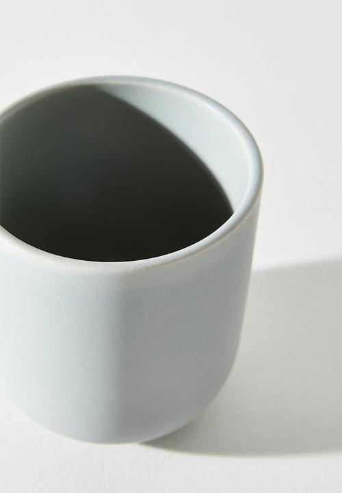 Excellent Houseware - Multi Stoneware Cres Mug Set - 250ml 4pcs Set