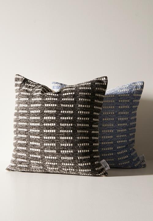 Sixth Floor - Cass Woven Scatter - Charcoal