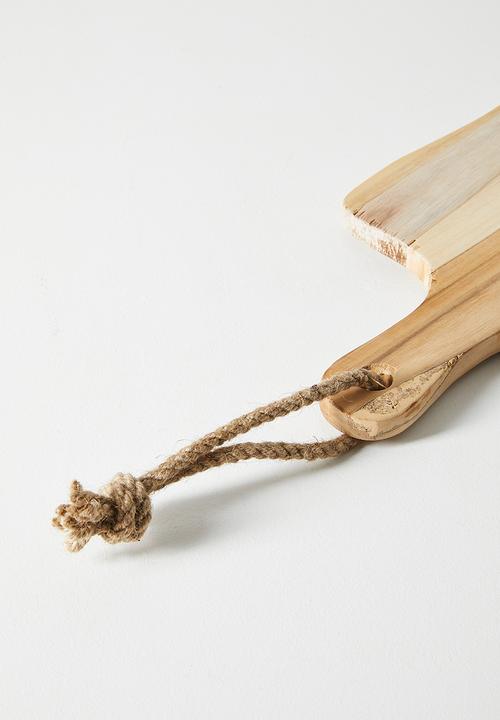 Excellent Houseware - Teak Cutting Board - 69cm