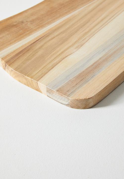 Excellent Houseware - Teak Cutting Board - 69cm