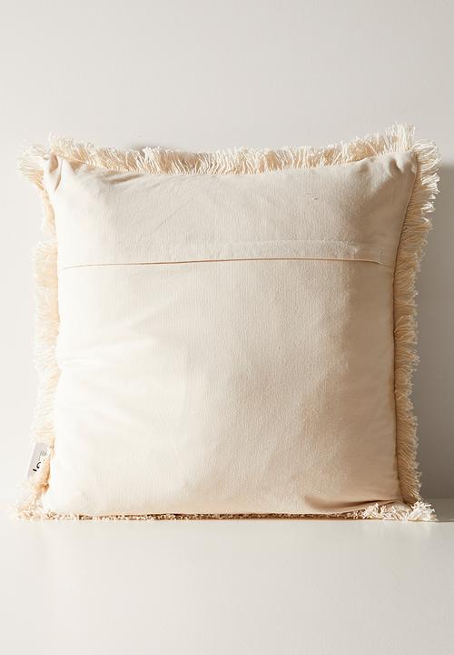 Sixth Floor - Palm Embroidered Scatter - Cedar