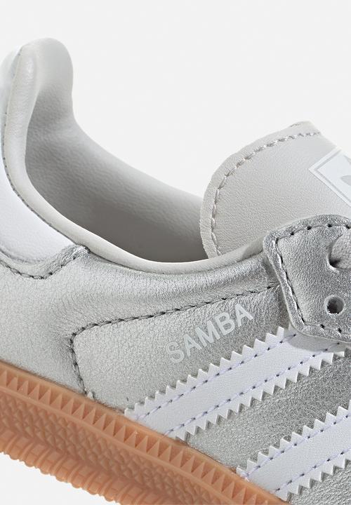 adidas Originals - Samba Og C - Silver Met./Ftwr White/Gum 2