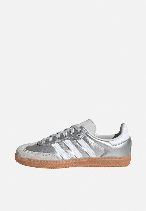 adidas Originals - Samba Og C - Silver Met./Ftwr White/Gum 2