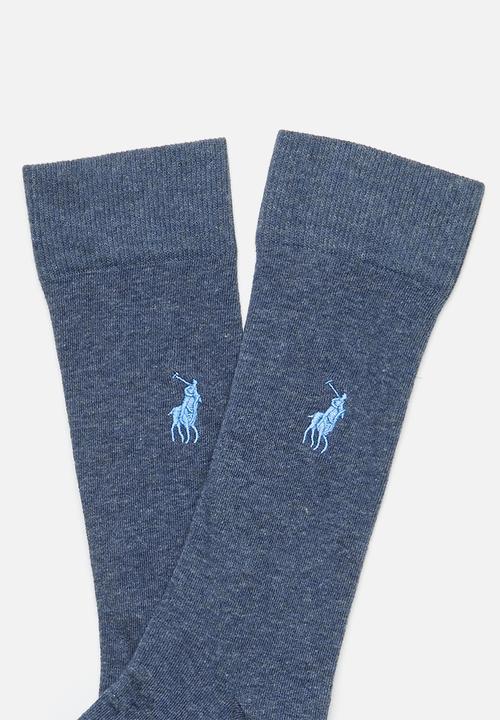 POLO - Signature Pony Sock - Denim