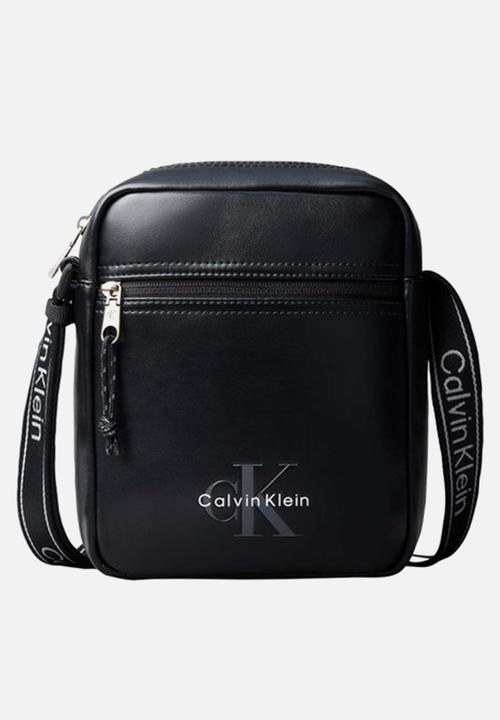 Calvin Klein - Bold Logo Webbing Reporter - Black