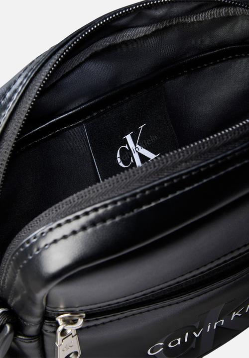 Calvin Klein - Bold Logo Webbing Square Crossbody - Black