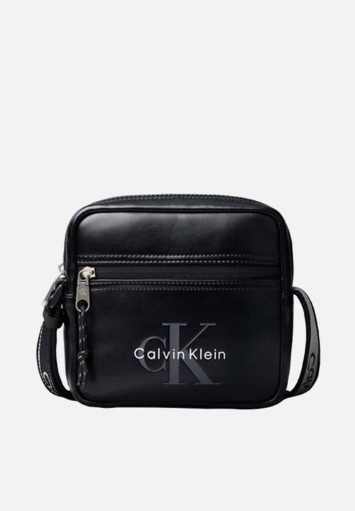 Calvin Klein - Bold Logo Webbing Square Crossbody - Black