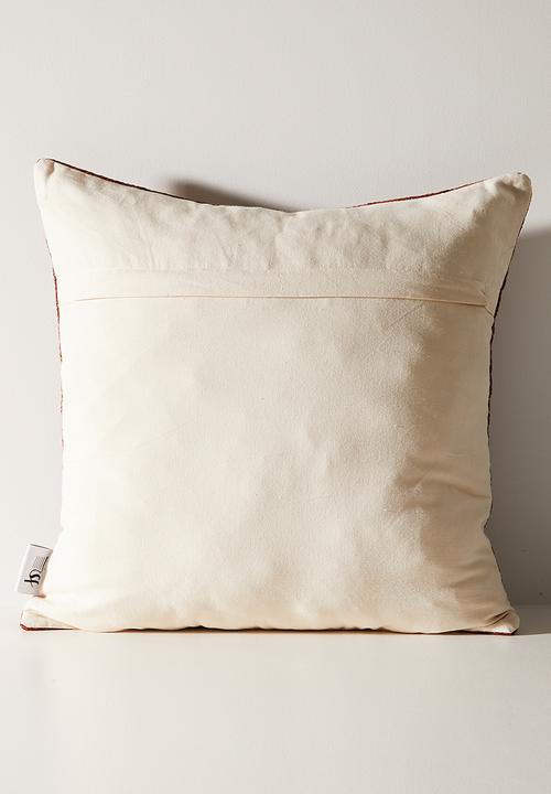 Sixth Floor - Alis Woven Stripe Scatter - Rust