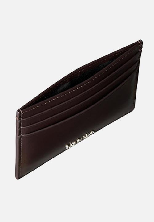 Calvin Klein - Raised Cardholder - Brown
