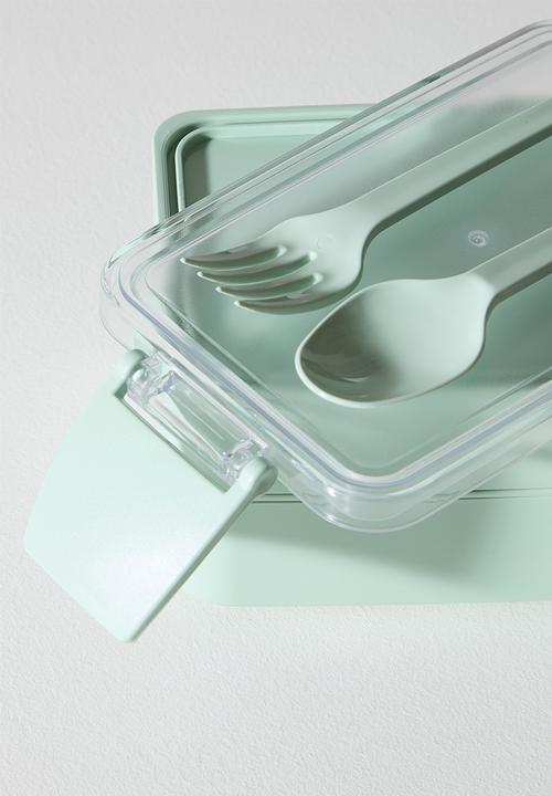 Excellent Houseware - 2 Tier Lunch Box - Sage