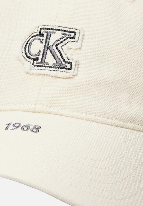 Calvin Klein - Washed Cotton Canvas Small Frayed Patch - Neutrals