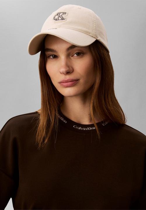 Calvin Klein - Washed Cotton Canvas Small Frayed Patch - Neutrals