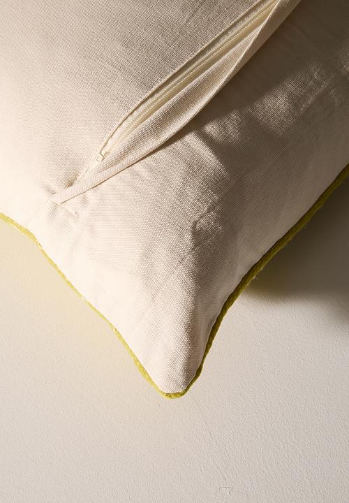 Sixth Floor - Cass Woven Scatter - mustard