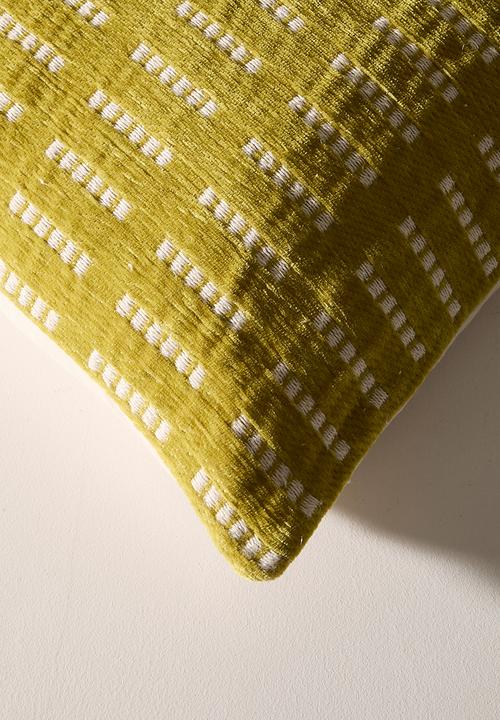 Sixth Floor - Cass Woven Scatter - mustard