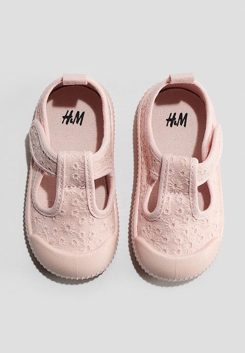 H&M - Cotton sandals - light pink