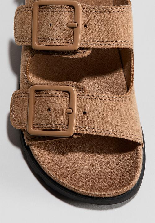 H&M - Sandals - dark beige