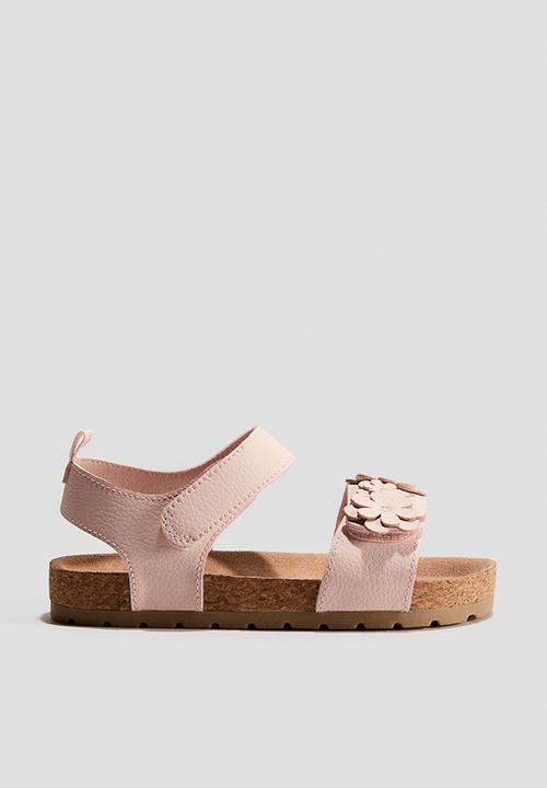 H&M - Ankle strap sandals - light pink