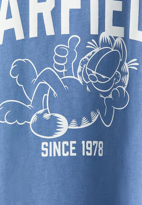 H&M - Printed t-shirt - blue/garfield