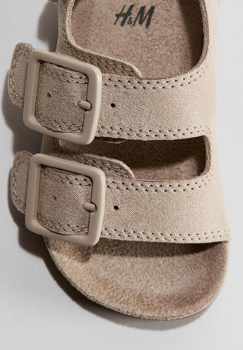 H&M - Buckle sandals - beige