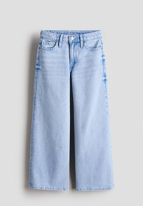 H&M - Wide leg jeans - light blue