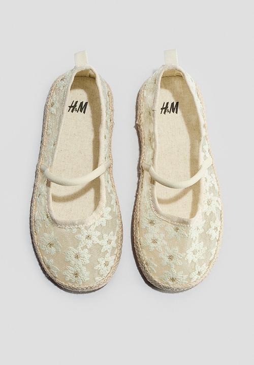 H&M - Espadrilles - cream