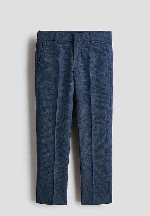 H&M - Tailored trousers - navy blue
