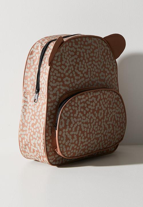 H&S - Animal Backpack - Brown