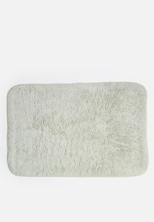 Bathroom Solutions - Bathroom mat 60x90 cotton - grey 