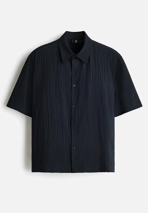 H&M - Relaxed fit shirt - black