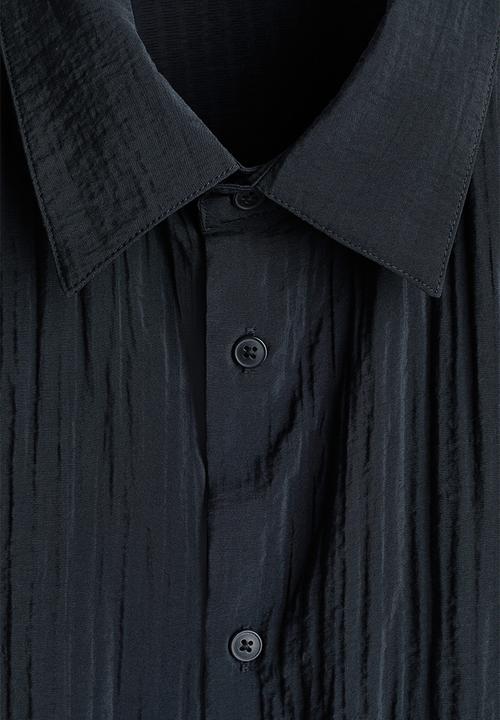 H&M - Relaxed fit shirt - black