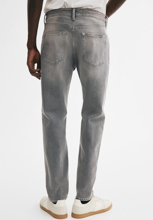 H&M - Tapered jeans - denim grey