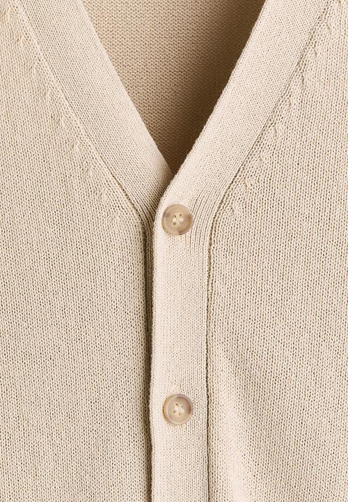 H&M - Relaxed fit cardigan - beige