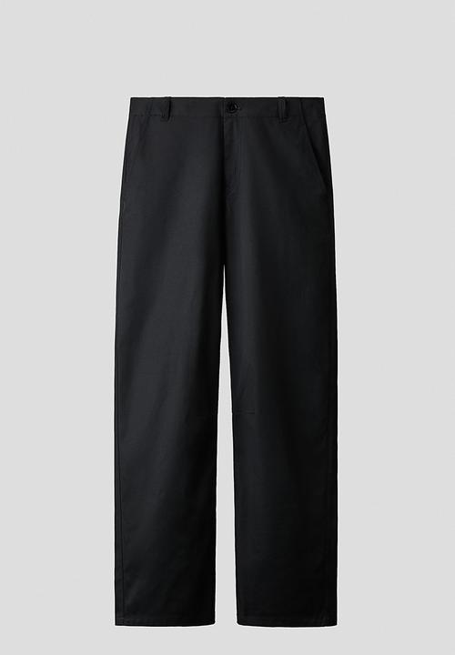 H&M - H&M Atelier:  Slim fit tailored twill trousers - black