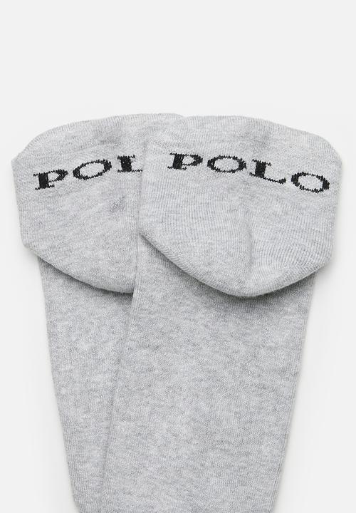 POLO - Classic Logo Ankle Sock - Grey