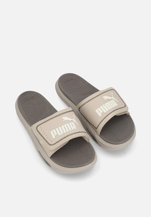 PUMA - SoftridePro Slide 24 V - Birch/Matte Bronze/Frosted Ivory