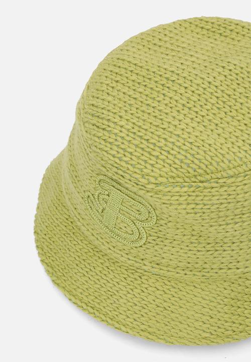 Ben Sherman - B Crochet Knit Hat- Apple Green