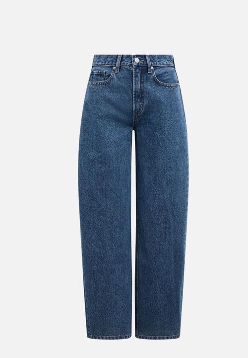 Forever New - Emma Mid-Rise Barrel Jeans in Mid Wash