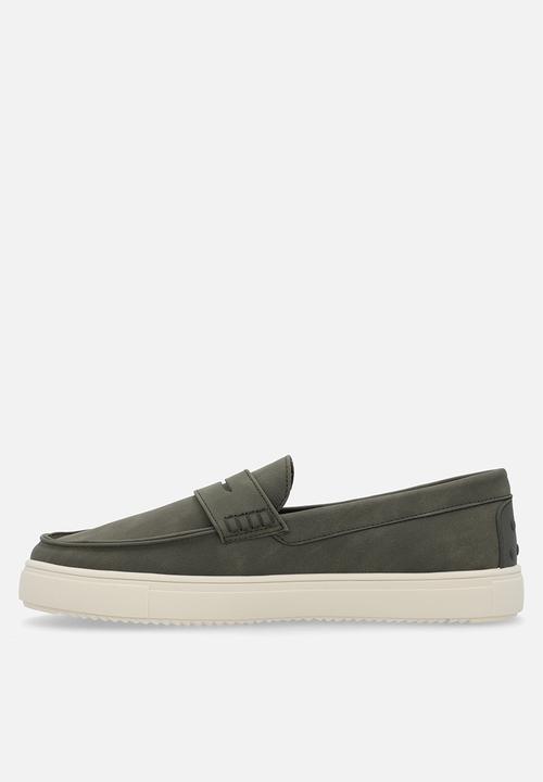 Pierre Cardin - PAYTON CASUAL SLIP ON Olive White