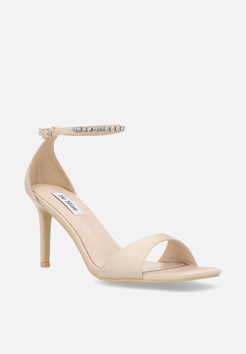 Be Mine - lysha ankle strap heel - rose satin