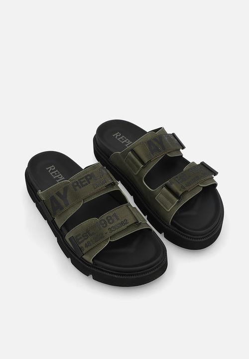 Replay - Hallan Straps - Mil Green