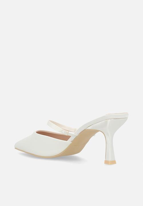 Be Mine - Demina heel - ivory satin