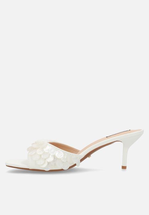 Miss Black - Cassidy 1 shell heel - white