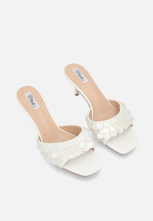 Miss Black - Cassidy 1 shell heel - white