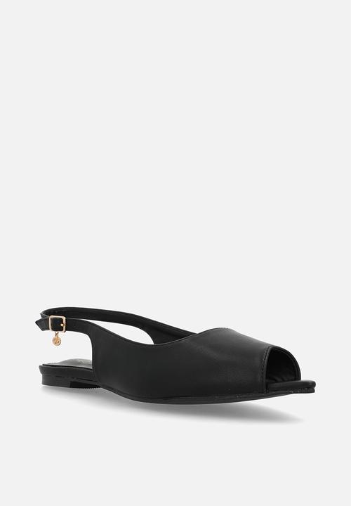 Miss Black - Lavelle 5 peep toe pump - black