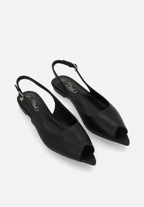Miss Black - Lavelle 5 peep toe pump - black