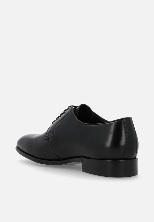 Fabino - Smooth leather derby - black