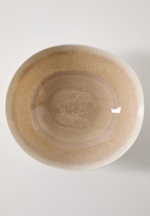 Excellent Houseware - Rust  Glaze Melamine Bowl 30cm