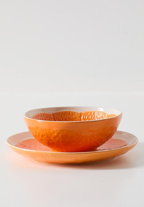 Excellent Houseware - Orange Citrus Bowl - 15cm